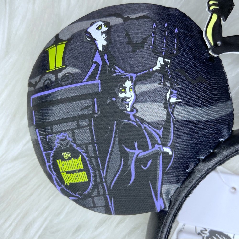 Disney Parks One Size Haunted House Mickey Ears NWT - Picture 8 of 11